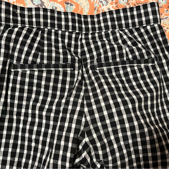 Hollister Monochrome black & white Checkered Pants size small - Picture 5 of 5